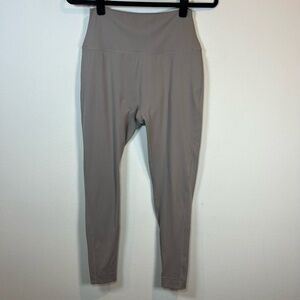 SET Active Sportbody Leggings Taupe Compression Athletic Activewear Womens Large